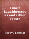 Imagen de portada para Time's Laughingstocks and Other Verses